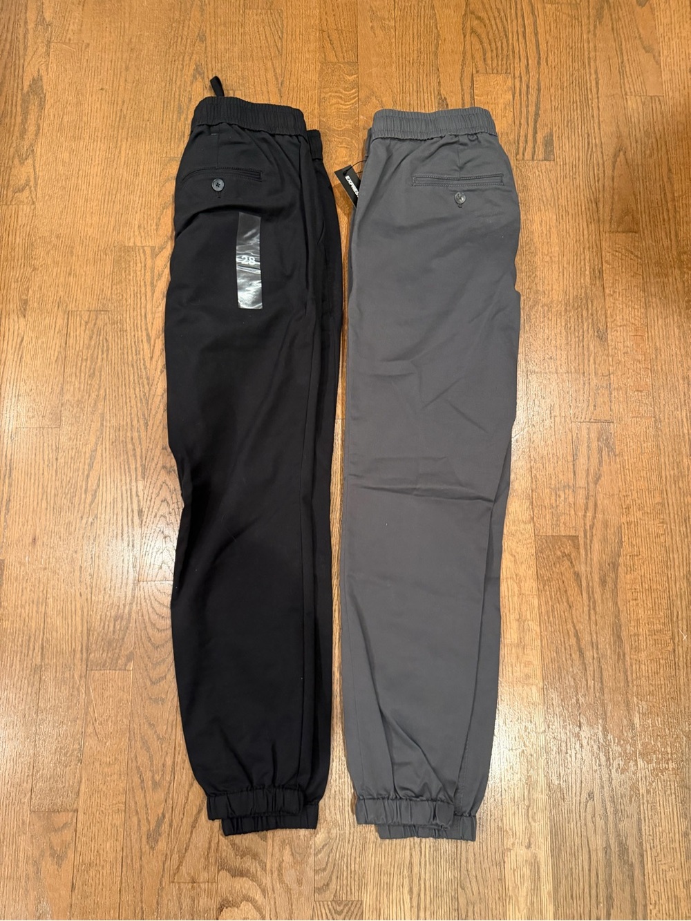 Express Men's Jogger Sweatpants Set - Black & Gray - Picture 4 of 4